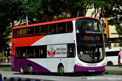 Bus 79 - Tower Transit Singapore Volvo B9TL (SBS3381G)
