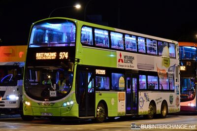 Bus 974 - Tower Transit Singapore Volvo B9TL (SBS3387R)
