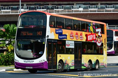 Bus 143 - SBS Transit Volvo B9TL (SBS3399G)