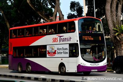 Bus 8 - SBS Transit Volvo B9TL (SBS3402E)