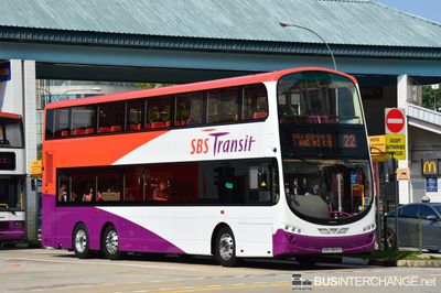 Bus 22 - SBS Transit Volvo B9TL (SBS3410G)