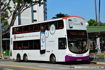 Bus 119 - SBS Transit Volvo B9TL (SBS3421A)