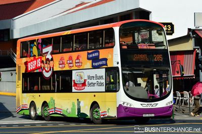 Bus 285 - Tower Transit Singapore Volvo B9TL (SBS3430Z)