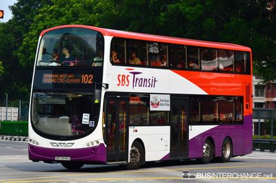 Bus 102 - SBS Transit Volvo B9TL (SBS3440U)