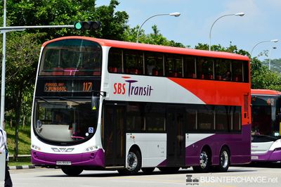 Bus 117 - SBS Transit Volvo B9TL (SBS3506P)