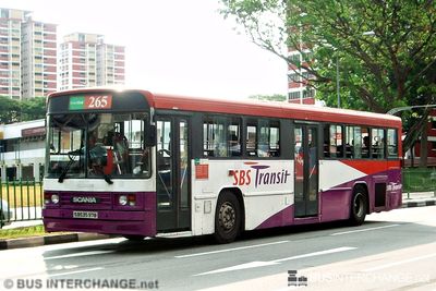Bus 265 - SBS Transit Scania N113CRB (SBS3597B)