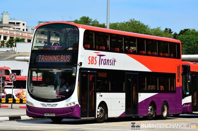 SBS Transit Volvo B9TL (SBS3618A) - TRAINING BUS