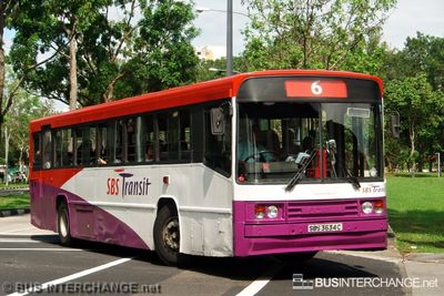 Bus 6 - SBS Transit Scania N113CRB (SBS3634C)