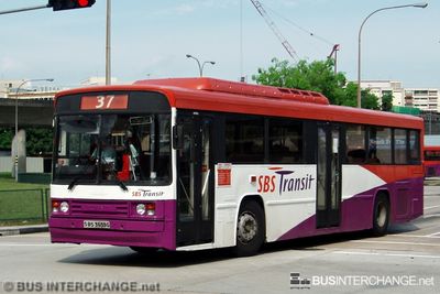 Bus 37 - SBS Transit Scania N113CRB (SBS3659G)