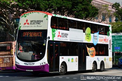 SBS Transit Volvo B9TL (SBS3661Z) - OFF SERVICE