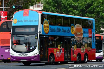 Bus 161 - SBS Transit Volvo B9TL (SBS3665M)