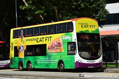 Bus 8 - SBS Transit Volvo B9TL (SBS3675J)