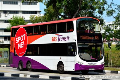 Bus 65 - SBS Transit Volvo B9TL (SBS3677D)