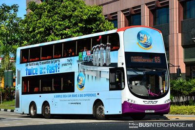 Bus 65 - SBS Transit Volvo B9TL (SBS3680T)