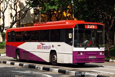Bus 225 - SBS Transit Scania N113CRB (SBS3685E)