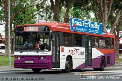 Bus 17 - SBS Transit Scania N113CRB (SBS3690P)