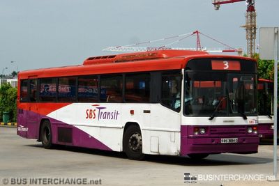 Bus 3 - SBS Transit Scania N113CRB (SBS3694D)