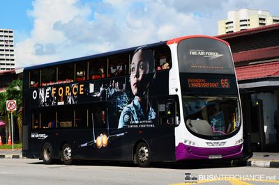 Bus 65 - SBS Transit Volvo B9TL (SBS3700U)