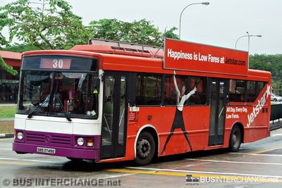 Bus 30 - SBS Transit Mercedes-Benz O405 (SBS3749E)
