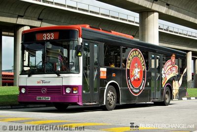 Bus 183 - SBS Transit Mercedes-Benz O405 (SBS3754P)
