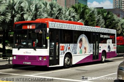 Bus 88 - SBS Transit Mercedes-Benz O405 (SBS3777Z)