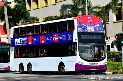 Bus 81 - SBS Transit Volvo B9TL (SBS3787U)