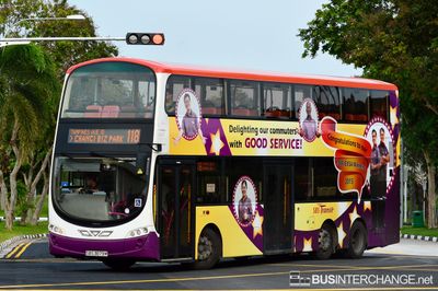 Bus 118 - SBS Transit Volvo B9TL (SBS3879M)