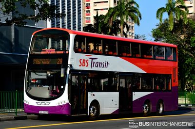 Bus 28 - SBS Transit Volvo B9TL (SBS3907R)