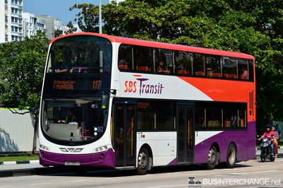 Bus 117 - SBS Transit Volvo B9TL (SBS3961H)