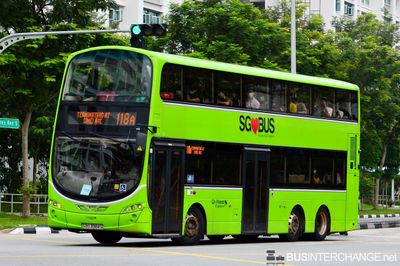 Bus 118A - Go-Ahead Singapore Volvo B9TL (SBS3984S)