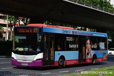 Bus 183 - SBS Transit Scania K230UB (SBS5003K)