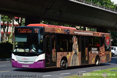 Bus 52 - SBS Transit Scania K230UB (SBS5005E)