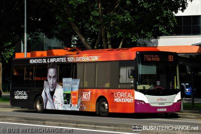Bus 90 - SBS Transit Scania K230UB (SBS5026U)