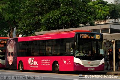 Bus 133 - SBS Transit Scania K230UB (SBS5078U)