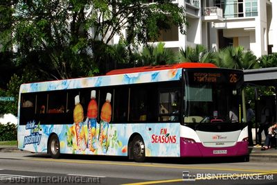Bus 26 - SBS Transit Scania K230UB (SBS5093A)