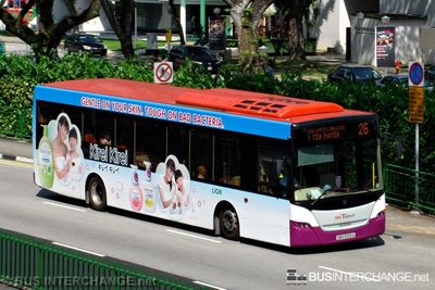 Bus 26 - SBS Transit Scania K230UB (SBS5105A)