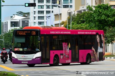 Bus 136 - SBS Transit Scania K230UB (SBS5112D)