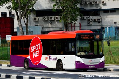 Bus 66 - SBS Transit Scania K230UB (SBS5126P)