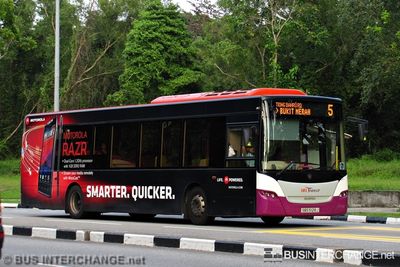 Bus 5 - SBS Transit Scania K230UB (SBS5128J)