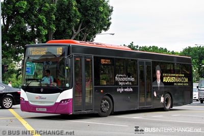 Bus 119 - SBS Transit Scania K230UB (SBS5159U)