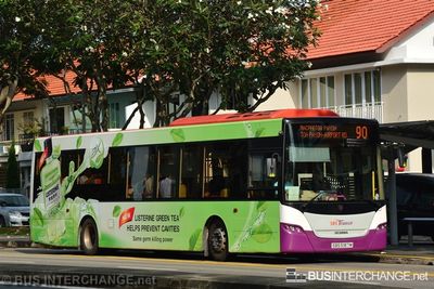 Bus 90 - SBS Transit Scania K230UB (SBS5187M)