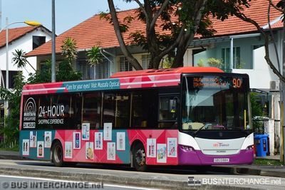 Bus 90 - SBS Transit Scania K230UB (SBS5188K)