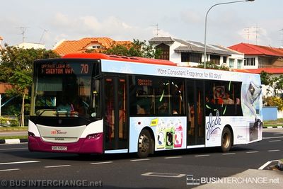 Bus 70 - SBS Transit Scania K230UB (SBS5190C)