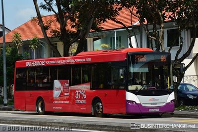 Bus 66 - SBS Transit Scania K230UB (SBS5223S)