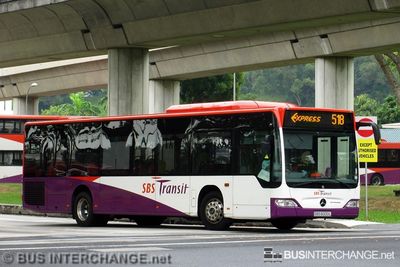 Bus 518 - SBS Transit Mercedes-Benz Citaro (SBS6000L)