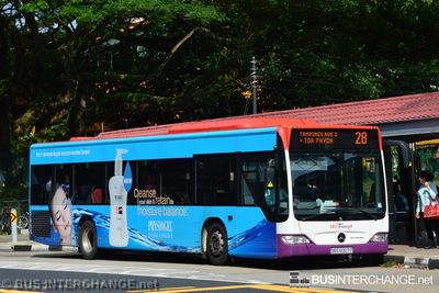 Bus 28 - SBS Transit Mercedes-Benz Citaro (SBS6007T)