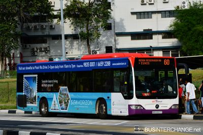 Bus 60 - SBS Transit Mercedes-Benz Citaro (SBS6007T)