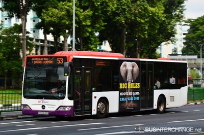 Bus 53 - SBS Transit Mercedes-Benz Citaro (SBS6038D)
