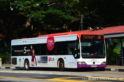 Bus 28 - SBS Transit Mercedes-Benz Citaro (SBS6094R)