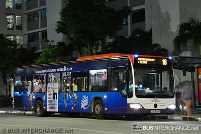 Bus 16 - SBS Transit Mercedes-Benz Citaro (SBS6104X)